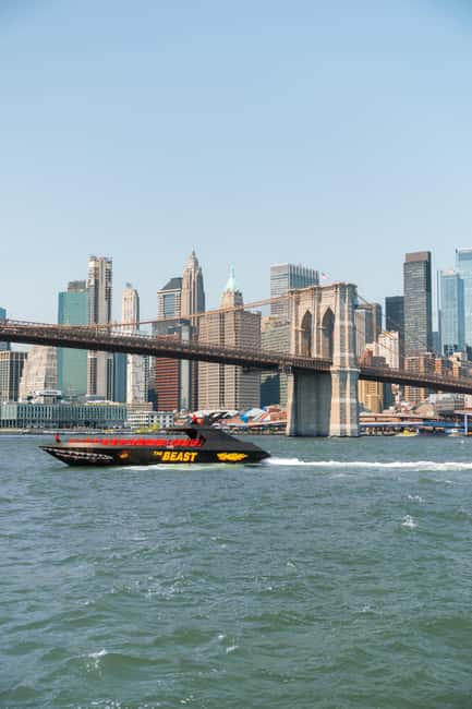 NYC: Circle Line "The Beast" Midtown/Downtown Speedboat Ride - Key points to know before boarding