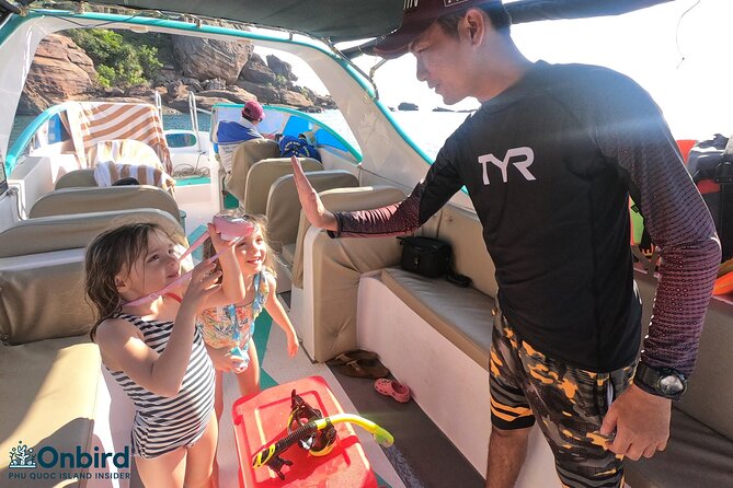 OnBird - Private family KID-FRIENDLY Snorkeling trip by speedboat in Phu Quoc - Booking details that can save trouble
