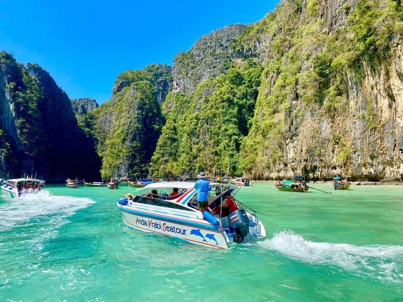 One Day Phi Phi Island by speed boat ( Join ) - A full day across the Andaman Sea