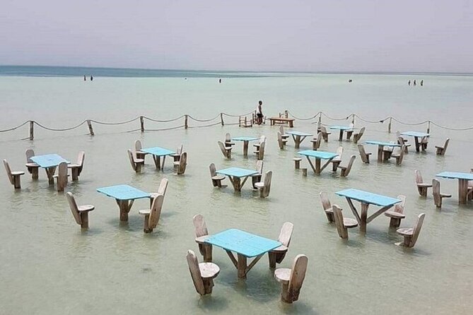 Orange Bay Private Speedboat ,Snorkeling, Water Sport- Hurghada - Fruit, soda, and water between activities