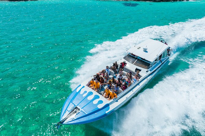 Original Exuma Powerboat Adventures - Snorkeling in the reef channel
