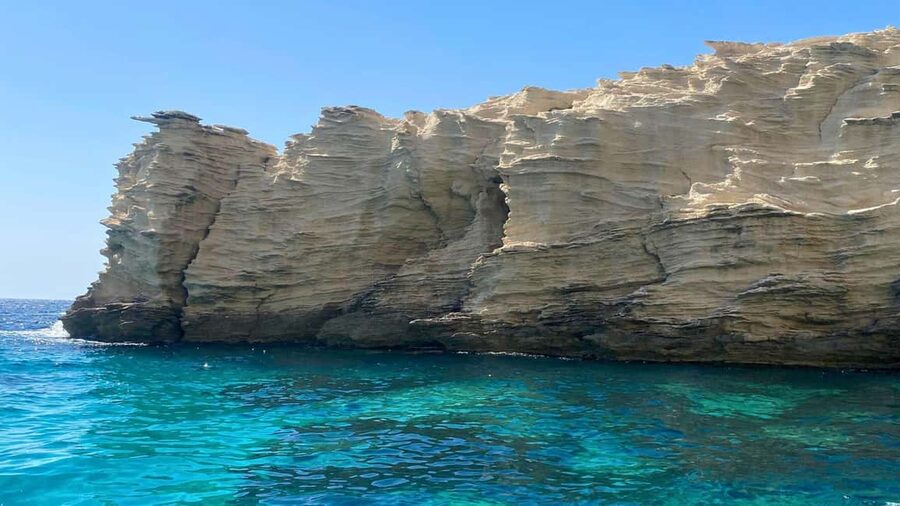 Palau or La Maddalena: southern Corsica 4-hour RIB tour of - The cliffs of Bonifacio from the water