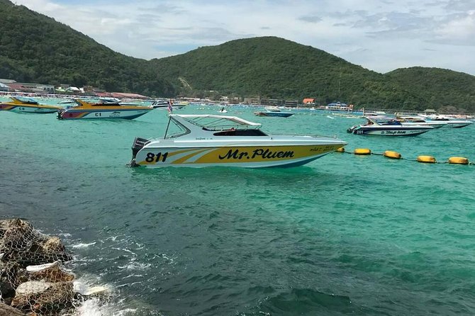 Pattaya : Coral Island Tour by Speedboat with Indian Lunch & Pick Up from Hotel - Hotel pickup makes the morning simple