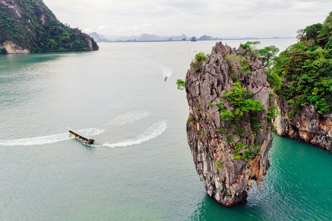 Phang Nga Bay Day Trip from Phuket by Speedboat - Phang Nga Bay and its limestone towers