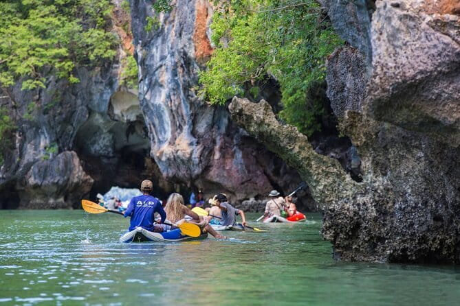 Phang Nga Bay Day Trip to Panak and James Bond Island by Speedboat from Phuket - Kayaking through Koh Panak and Diamond Cave