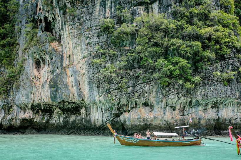 Phi Phi : Half Day By Speed Boat 4 hours Phi Phi Lay - Viking Cave is a short scenic visit