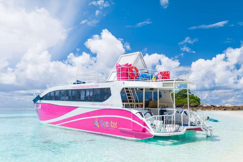 Phi Phi Highlight: Full-Day Island by Speedboat or Catamaran - Khai Islands and the later swim break