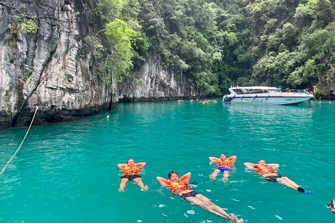Phi Phi Island Adventure Day Tour from Phuket Speedboat/Catamaran - Pileh Lagoon and the limestone cliffs