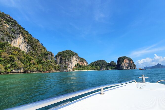Phi Phi Island Hopping Day Trip by Speed Boat from Phuket - Snorkeling at Loh Samah and Pi Leh Bay