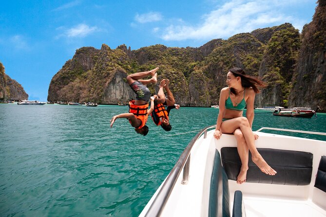 Phi Phi Islands and Khai Islands Snorkeling Tour By Speedboat From Phuket - Ko Phi Phi Don brings lunch and a longer break