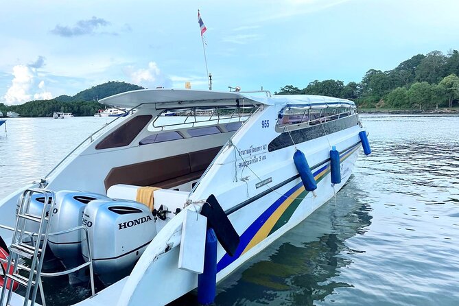 Phi Phi Islands Speedboat Full-Day Tour from Phuket+ Buffet Lunch - Viking Cave from the water