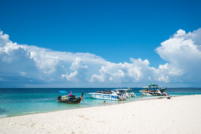 Phi Phi Islands Speedboat Tour Adventure from Krabi - Loh Samah Bay and the approach to Maya Bay