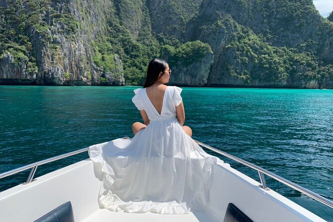 Phi Phi , Khai & Maya : Unforgettable Island Hopping by Speedboat - Pileh Bay and the optional longtail boat