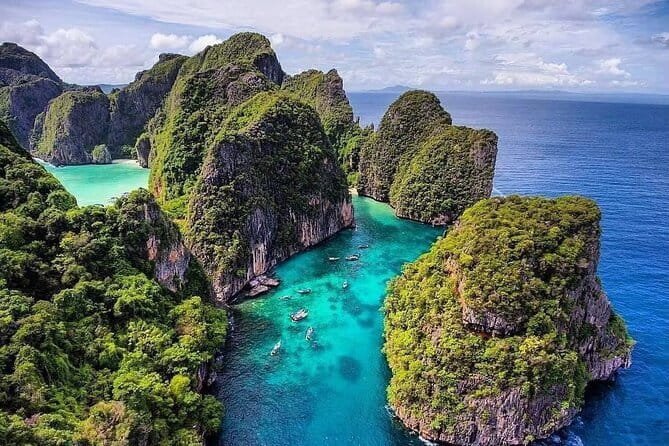 Phi Phi, Maya and Bamboo Islands Day Tour by Speedboat in Krabi - Loh Samah Bay adds another chance to snorkel