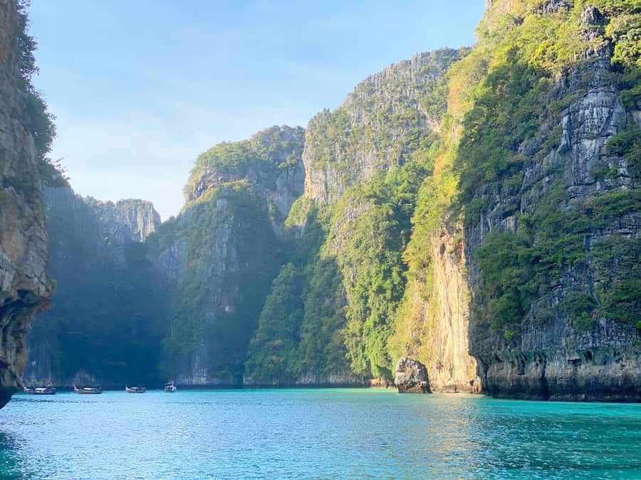 Phi Phi: Sunrise & Beat The Crowds to Maya Bay by Speedboat - Viking Cave is a photo stop, not an inside tour