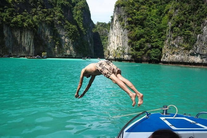 Phi Phi with Maya and Bamboo Island Day Trip by Speedboat - Monkey Beach and Viking Cave are mainly sightseeing stops