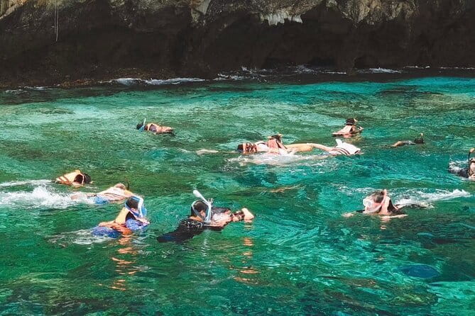 Phi Phi with Maya and Bamboo Island Day Trip by Speedboat - Pileh Bay is made for a swim