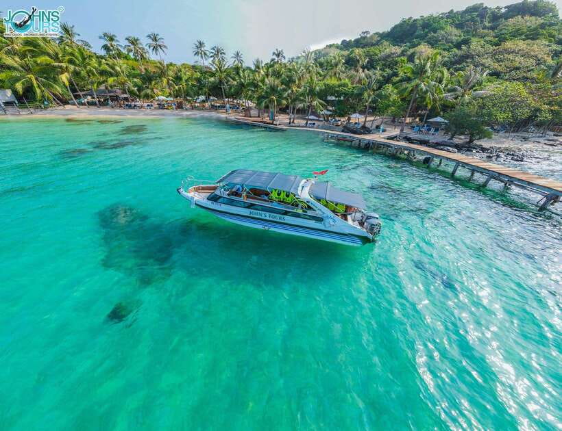 Phu Quoc Speedboat Trip: 3 Islands By Speedboat - Xuong Island starts the water portion