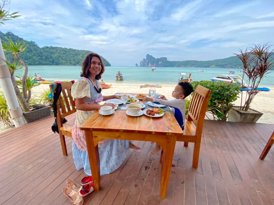 Phuket: Deluxe Phi Phi Tour by Speedboat & Lunch Buffet - Nui Bay and Camel Rock are best seen from the boat