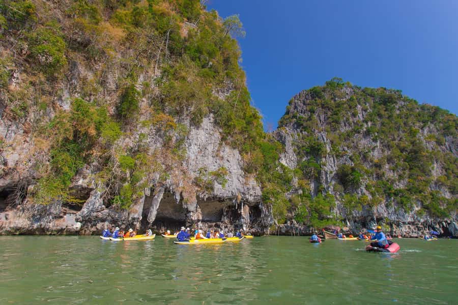 Phuket: James Bond and Khai Islands Day Trip by Speedboat - Panak Island: caves, lagoons, and changing scenery