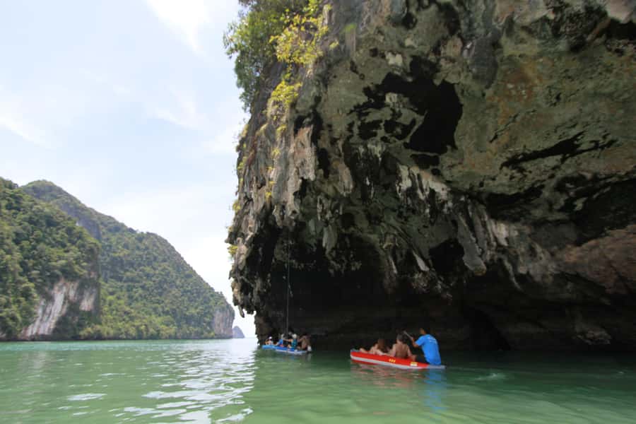 Phuket: James Bond and Khai Islands Day Trip by Speedboat - Hong Island by canoe