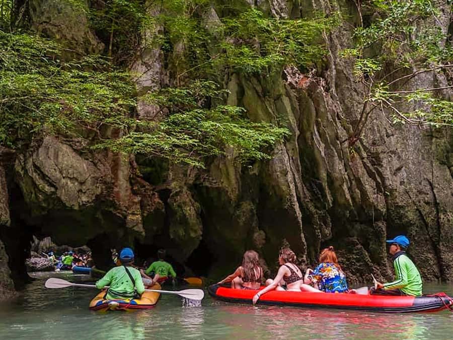 Phuket: James Bond Island, Floating Village Speedboat Tour - Panak Island and the first cave experience