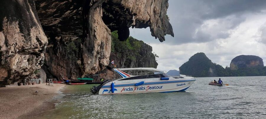 Phuket: James Bond Island Private Speedboat Charter Tour - Panak Island and the first hour on the water