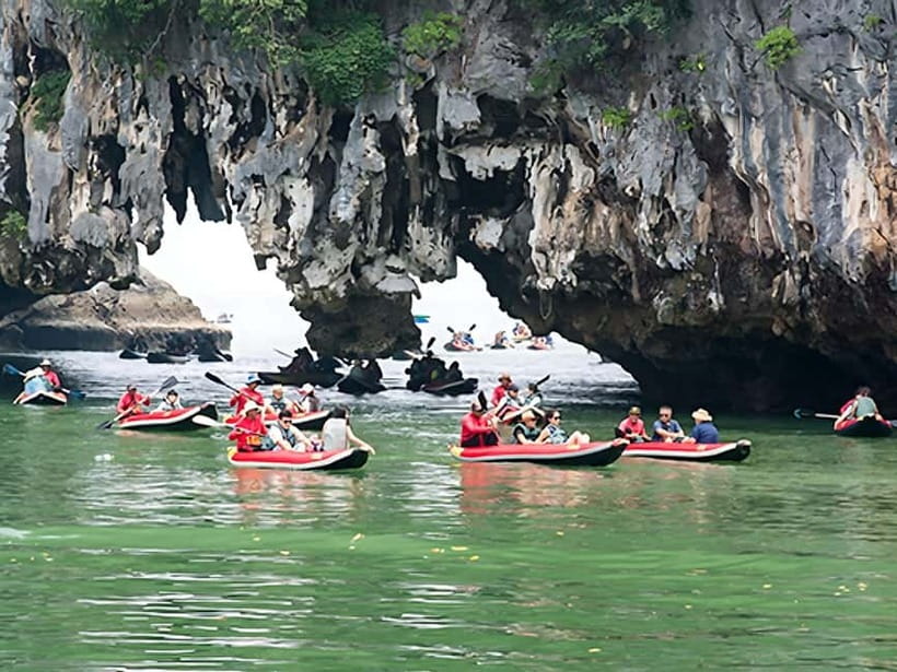 Phuket: James Bond Island Sea Canoeing by Speedboat+ 2 Meals - Hong Island by canoe