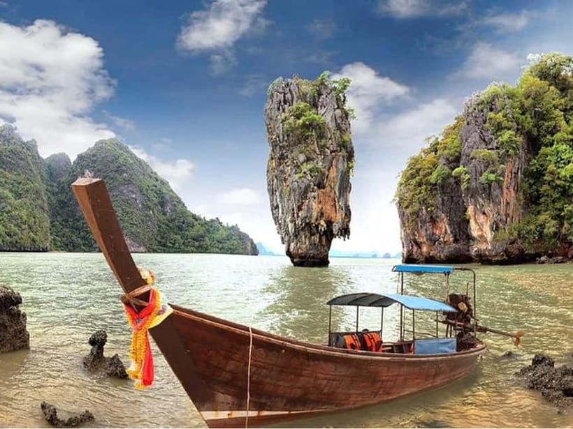 Phuket: James Bond Island Sea Canoeing by Speedboat+ 2 Meals - From Patong hotel to Boat Lagoon Port
