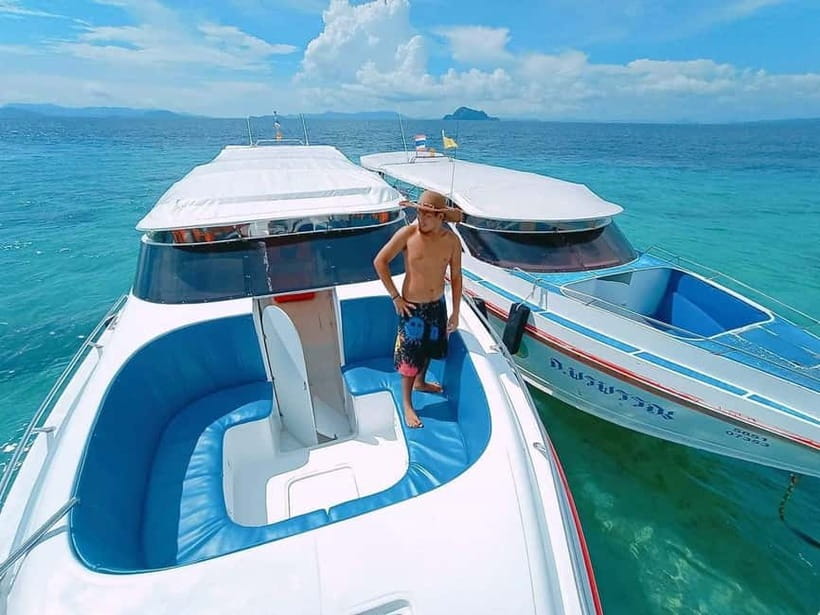 Phuket: KHAI ISLANDS TOUR with LUXURY SPEEDBOAT - Hotel pickup and the ride to Phuket P.H. Marine
