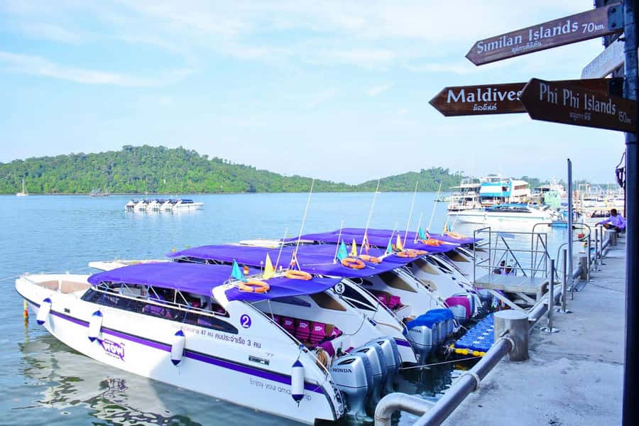 Phuket/Khao Lak: Speedboat Snorkeling Trip to Surin Islands - Lunch at the ranger station and Mai Ngam Beach