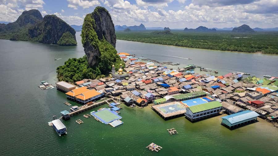 Phuket: Lazy Khao Phing Kan & Yao Islands Speedboat Day Tour - Panak Island, where caves lead to lagoons