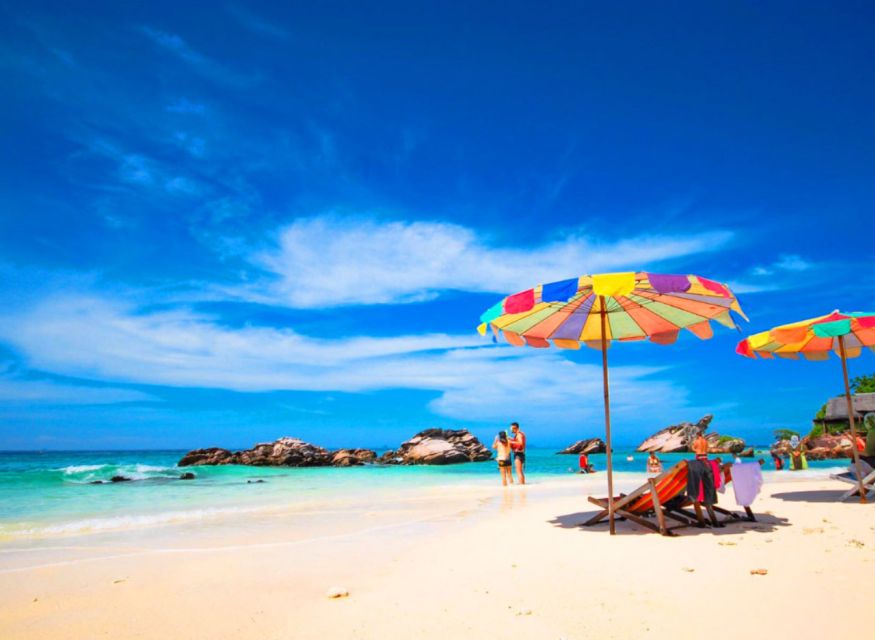Phuket: Phi Phi & Khai Island Private Speedboat Charter Tour - Koh Khai’s sand, rocks, and clear water