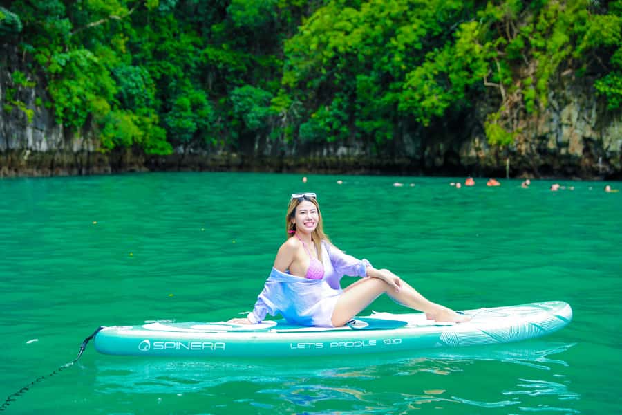 Phuket: Phi Phi Khai or Maiton Island by Speedboat/Catamaran - Monkey Beach is a photo stop, not a beach visit