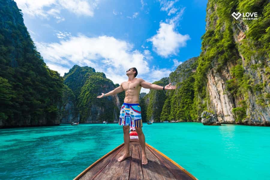 Phuket: Phi Phi Pileh Lagoon Bamboo Island by Speed Boat - Bamboo Island gives the day room to breathe