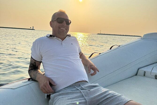 Porec Sunset Shared Cruise on Speedboat with Dolphin Sightseeing - Searching several spots for dolphins