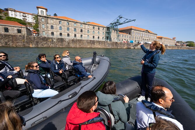 Porto 6 bridges Speedboat Tour along the Douro - Porto’s riverfront: Ribeira, Alfândega, and Massarelos