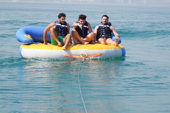 Private 60-min Group Tubing on Speedboat in Dubai - The boat ride for people who do not want the tube