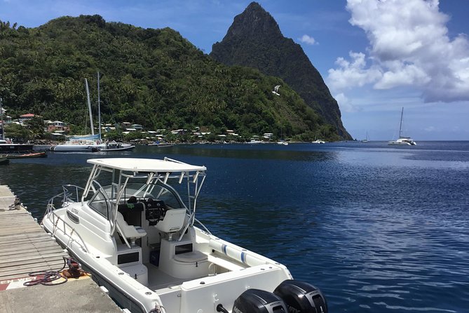 Private All Inclusive Speedboat to Soufriere with Lunch, Mud Bath & Waterfall - Toraille Waterfall for a cold-water reset