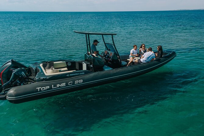 Private Cruise with Speedboat: Kleftiko- Sarakiniko- Sykia cave - Tsigrado, a small bay with a tricky land route
