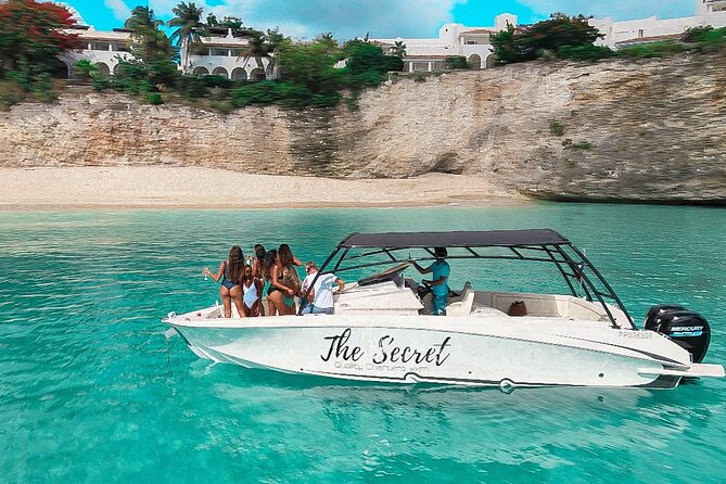 Private Full-Day Speed Boat Tour of St. Martin with Luxury Lunch - What the eight-hour boat day feels like