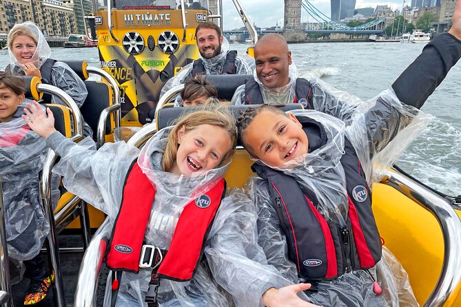 PRIVATE HIRE 45 min Speedboat Tour - Embankment/Westminster Pier - Under Tower Bridge and toward Canary Wharf