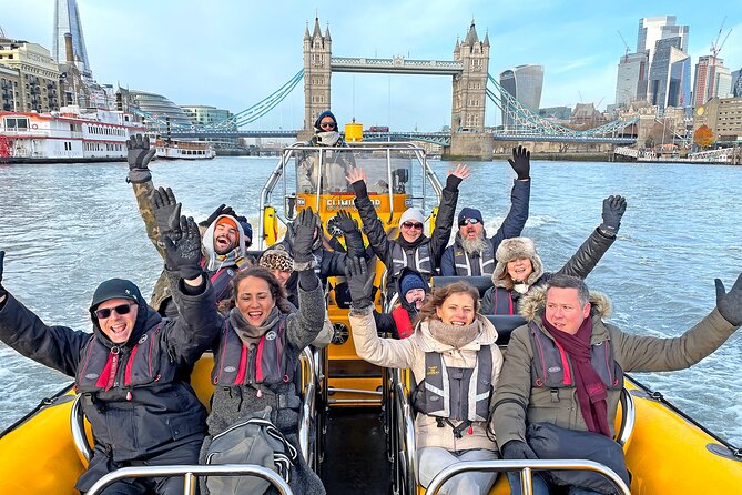 PRIVATE HIRE 45 min Speedboat Tour - Embankment/Westminster Pier - The high-speed section: fun, noise, and spray