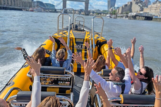 PRIVATE HIRE 45 min Speedboat Tour - Embankment/Westminster Pier - Westminster, Parliament, and the London Eye