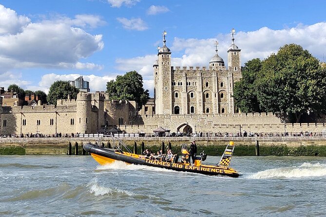 PRIVATE HIRE SPEEDBOAT 'TOWER RIB BLAST' - 20 minutes from Tower Millennium Pier - The ride itself: quick, loud, and bumpy