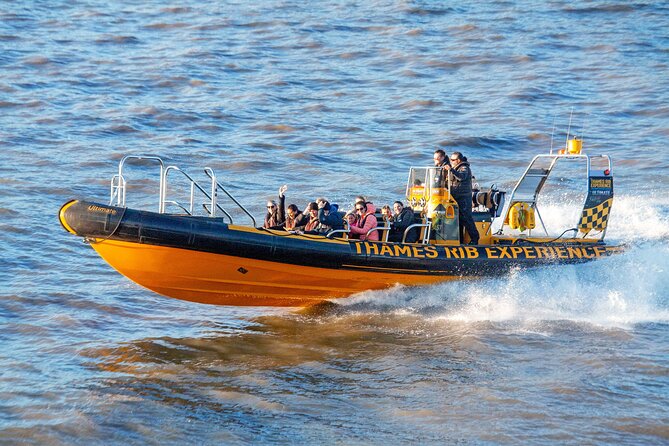 PRIVATE HIRE SPEEDBOAT 'ULTIMATE TOWER RIB BLAST' FROM TOWER PIER - 40 Minutes - Tower Bridge and the moment the ride changes