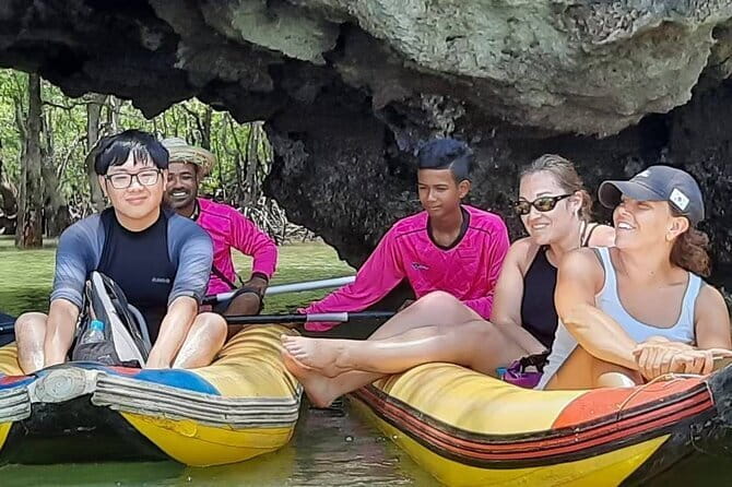 Private Hong Krabi & James Bond Islands Adventure by Speedboat - Talu Island turns the bay into a sea-canoe trip