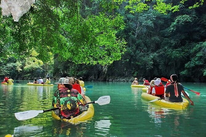 Private Hong Krabi & James Bond Islands Adventure by Speedboat - Panak and Hong Phang Nga show the bay’s other side