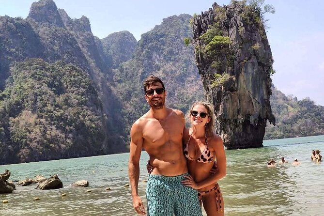 Private James Bond Island Speedboat Adventure Tour w/ Canoeing - Speedboat views across Phang Nga Bay