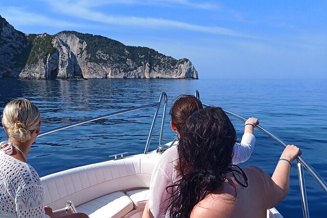 Private Luxury 6.5m 140hp Speedboat cruise Shipwreck & Blue Caves - The sea approach to Navagio Beach